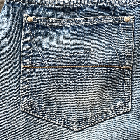 Vintage One Tough Brand Jeans Men’s W 32 Loose Fit High Waist Baggy Distressed - Picture 9 of 16